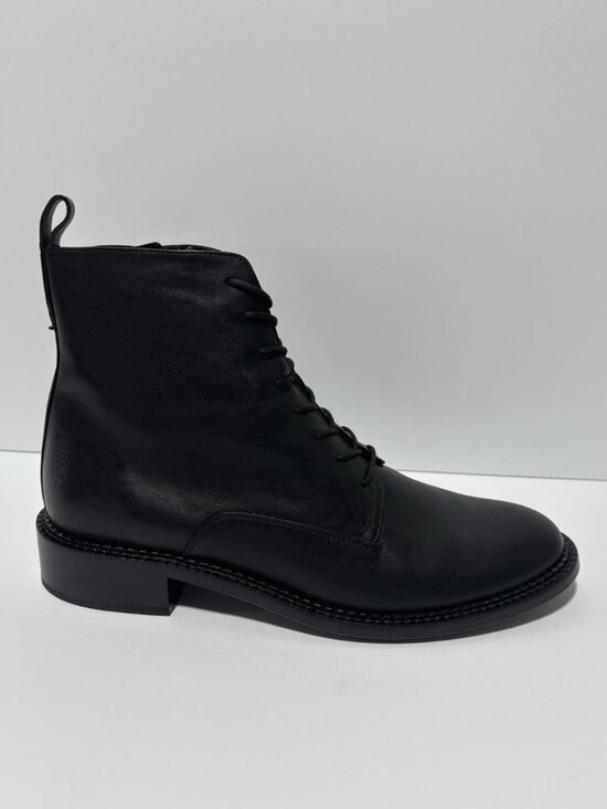 Vince Men’s Cabria Black Leather Lug Sole Combat Boots, Size 11 M main image 5